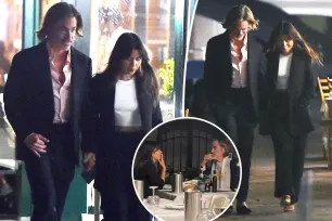 Chris Pine and mystery girlfriend still going strong as they hold hands on date night in Italy