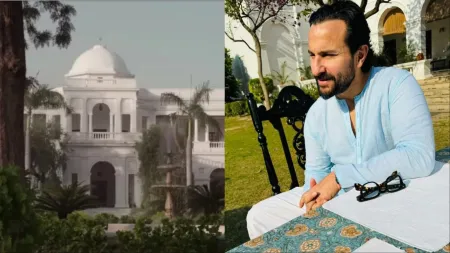 Saif Ali Khan’s grandfather ran out of money while building the Pataudi Palace, covered unfinished floor with carpets