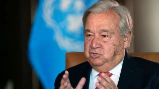 UN chief António Guterres seeks support for vision of global future