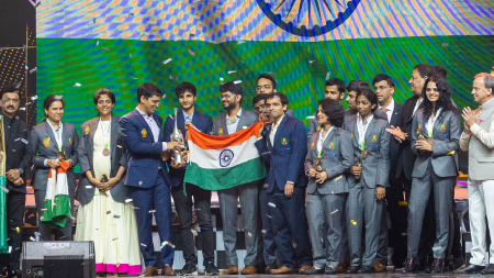 Indian chess federation left red-faced as Chess Olympiad’s Nona Gaprindashvili Cup, given to India at Chennai 2022, goes missing