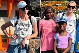 Charlize Theron shares rare photos of her kids as they get into ‘spooky season’ at Disneyland