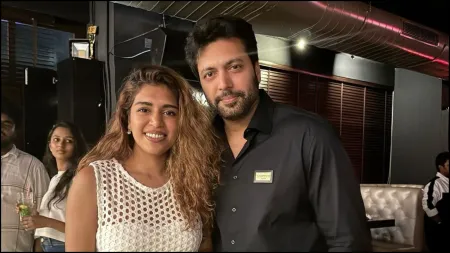 Jayam Ravi responds to rumours of relationship with Keneeshaa Francis: ‘Don’t involve anyone… she has saved so many lives’