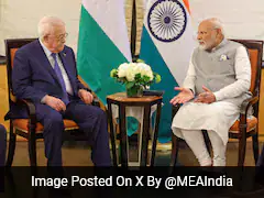 PM Modi Meets Palestinian President, Expresses "Deep Concern" Over Gaza