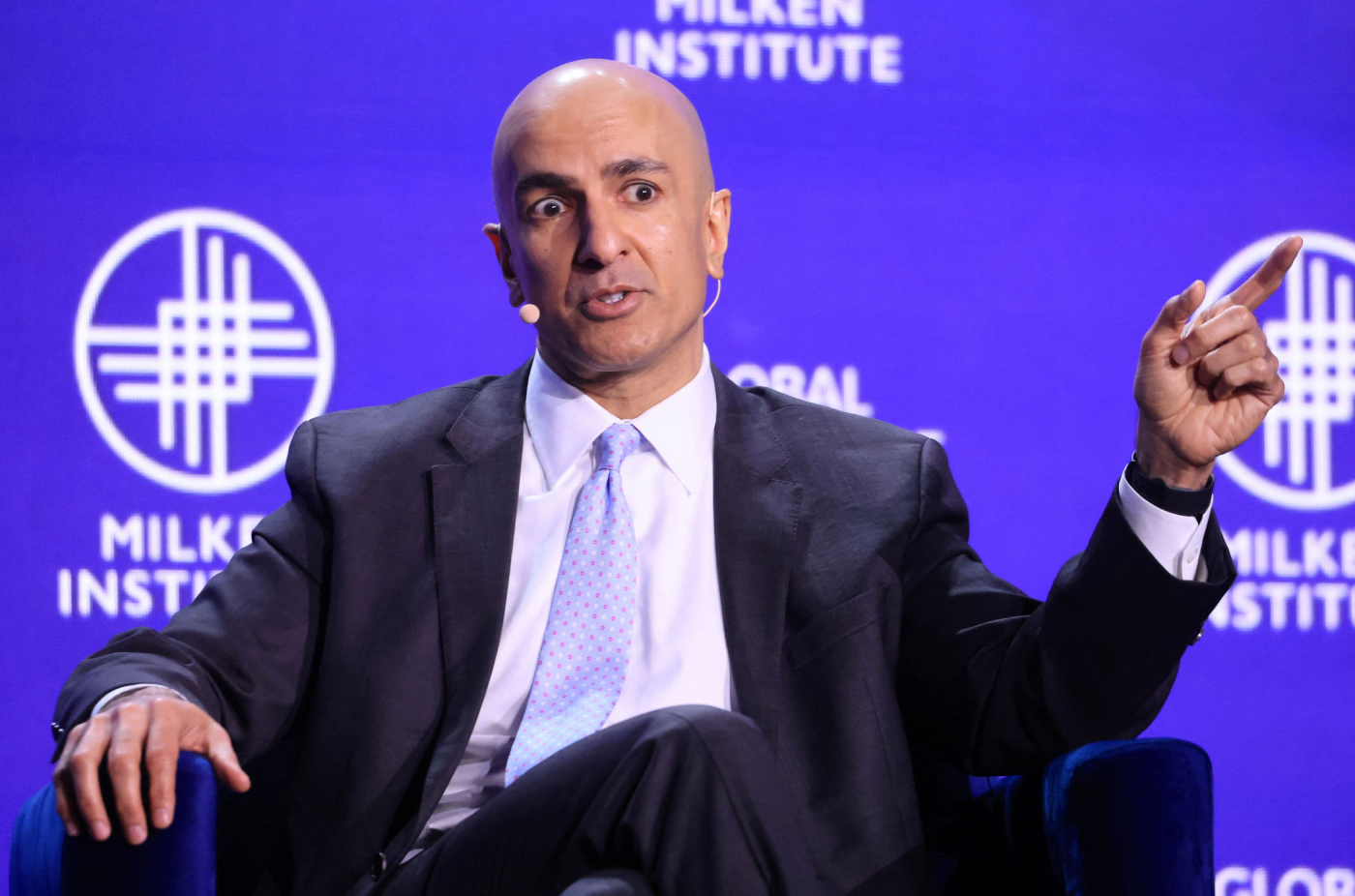 Minneapolis Fed President Kashkari sees a slower pace of rate cuts ahead