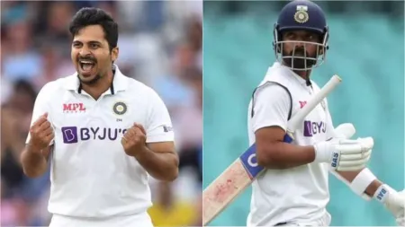 Shardul Thakur, Ajinkya Rahane to play Irani Trophy for Mumbai