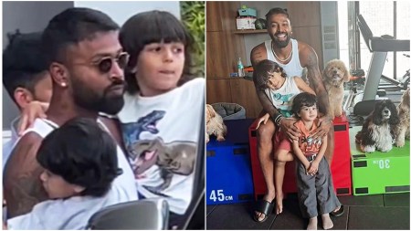 Hardik Pandya reunites with son Agastya for the first time after divorce with Natasa Stankovic, watch