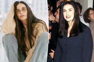 Demi Moore biked 60 miles daily to lose weight after her second pregnancy: ‘I put so much pressure on myself’