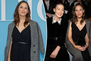 Jennifer Garner hits the front row at Dior during Paris Fashion Week