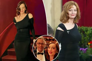 Eva Amurri borrows mom Susan Sarandon’s 2003 Oscars dress for Metropolitan Opera date night