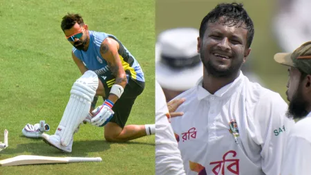 India vs Bangladesh, second Test: Cues from Kanpur nets: Virat Kohli’s struggles against Bumrah and Axar, Shakib conundrum for Bangladesh