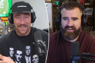 Travis Kelce roasts Jason’s ‘dad sneakers’ and defends his own style: ‘Don’t care what’s in, what’s not in’