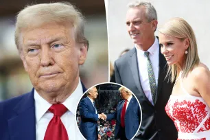 Some inside Donald Trump, RFK Jr.’s camps would be thrilled if  ‘hated’ Cheryl Hines dumps the scion over sexting scandal and he heads to DC