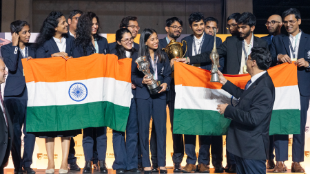 AICF announces cash reward for Olympiad winners: Here’s how much the Indian chess teams will earn