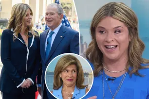 Jenna Bush Hager called dad George W. Bush crying about Hoda Kotb leaving ‘Today’