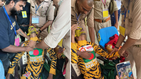 Bangladesh super fan Tiger Robi claims he was assaulted by the Kanpur crowd on Day 1