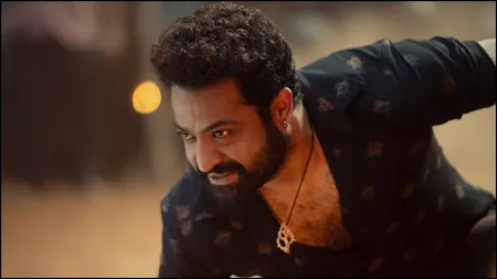 Devara Movie Review: Jr NTR anchors this action drama burdened by the allure of a sequel