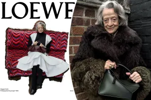 Dame Maggie Smith’s last pic before death was for a Loewe fashion campaign