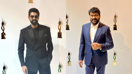 Chiranjeevi, Venkatesh, Nandamuri Balakrishna, Rana Daggubati arrive in style at IIFA Utsavam. Watch