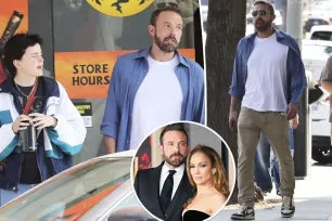 Ben Affleck and Seraphina shop for Halloween costumes amid his ongoing divorce from Jennifer Lopez