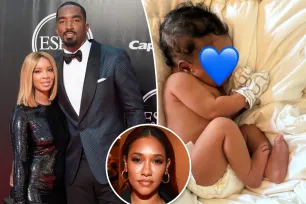 Married J.R. Smith welcomes baby with ‘Flash’ actress Candice Patton, years after affair was exposed by his wife