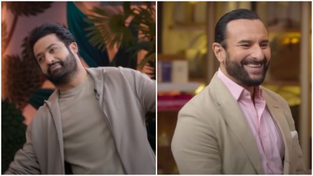 The Great Indian Kapil Show Season 2 Episode 2 review: Jr NTR tries Punjabi pick-up line with Kapil Sharma; Saif Ali Khan hints at son Ibrahim’s debut