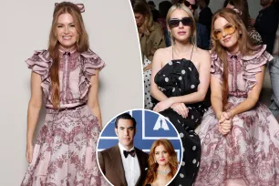 Isla Fisher emerges after Sacha Baron Cohen split to attend Zimmermann’s Paris Fashion Week show