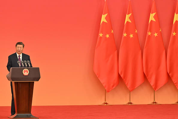 'No challenges can stop China's progress' Xi Jinping says in 75th anniversary speech