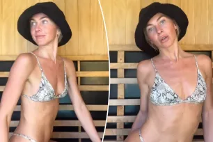 Julianne Hough insists she’s ‘never been healthier’ after bikini video sparks concern