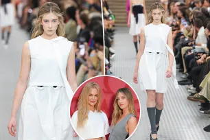 Nicole Kidman’s daughter Sunday Rose, 16, makes runway debut at Miu Miu