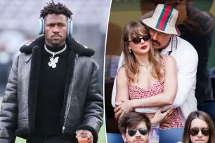 Antonio Brown attacks Travis Kelce, Taylor Swift in racist, misogynistic post