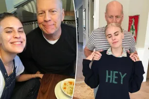 Bruce Willis’ daughter Tallulah shares sweet photos with dad amid dementia struggle: ‘I love this guy’