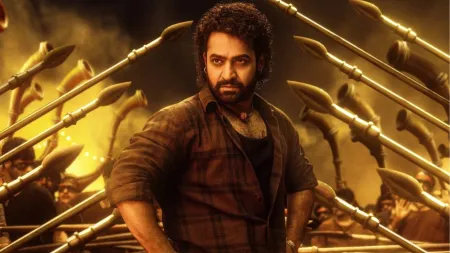 Devara Part 1 Box Office Collection Day 4: Jr NTR’s action spectacle sees a massive 68 percent drop on Monday, inches closer to Rs 325 cr worldwide