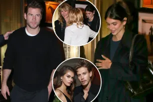 Why Kaia Gerber went to dinner with Liam Hemsworth, Laura Dern in NYC — without Austin Butler