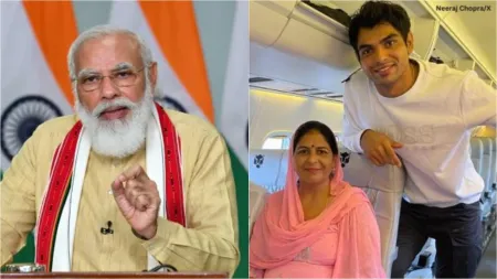 Your ‘churma’ reminded me of my mother: PM Modi to Neeraj Chopra’s mother