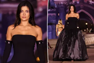 Kylie Jenner makes rare return to the runway, closes Coperni show at Disneyland Paris