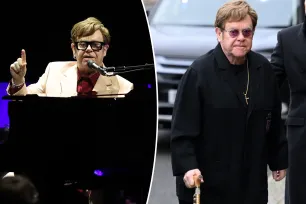 Elton John jokes ‘there’s not much’ of him left as he lists organs he’s had removed