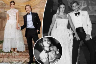 Millie Bobby Brown wore four high-fashion wedding dresses for her Italian wedding to Jake Bongiovi