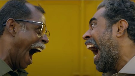 Thekku Vadakku review: A promising premise hampered by execution, saved solely by Vinayakan, Suraj Venjaramoodu’s performances