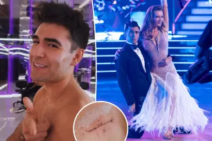 Anna Delvey’s ‘DWTS’ partner, Ezra Sosa, gets ‘nothing’ tattooed on his back after her one-word elimination shade